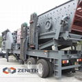 High Capacity Low Operation Cost Mobile Combined Crushing Plant 4