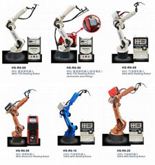 CNC Industrial Welding Robot / Robotic Arm 6 axis with Servo Motor