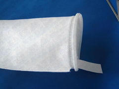 filter bag for liquid pp 50um seam with melt ring 