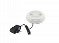 GSM smoke detector for home use support 10 group cell phone and SMS 2