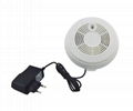 GSM smoke detector for home use support 10 group cell phone and SMS 4