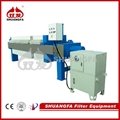 Cost-effective chamber filter press with sewage treatment system 1