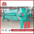 Cast iron filter press with high