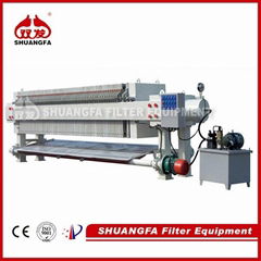 SF automatic shifting sludge dewatering filter press