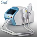 Single pulse,pain free treatment,portable shr  1