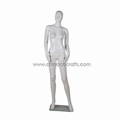 Good Quality Female Glossy White Mannequin
