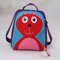 Red pet children school bag