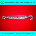 Galvanized malleable turnbuckle forged 3