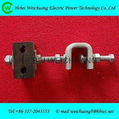 electric power fitting down lead clamp