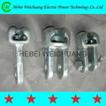 Hot-dip galvanized ball and socket