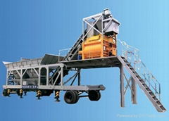 YHZS40  concrete mixing station