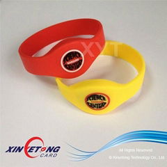 13.56MHZ 1108 RFID Silicone Wrist Band