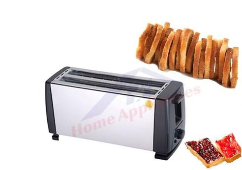 stainless steel 4 slice toaster with A13 3