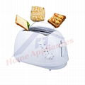 hot sale 2 slice long slot plastic toaster with A13 3