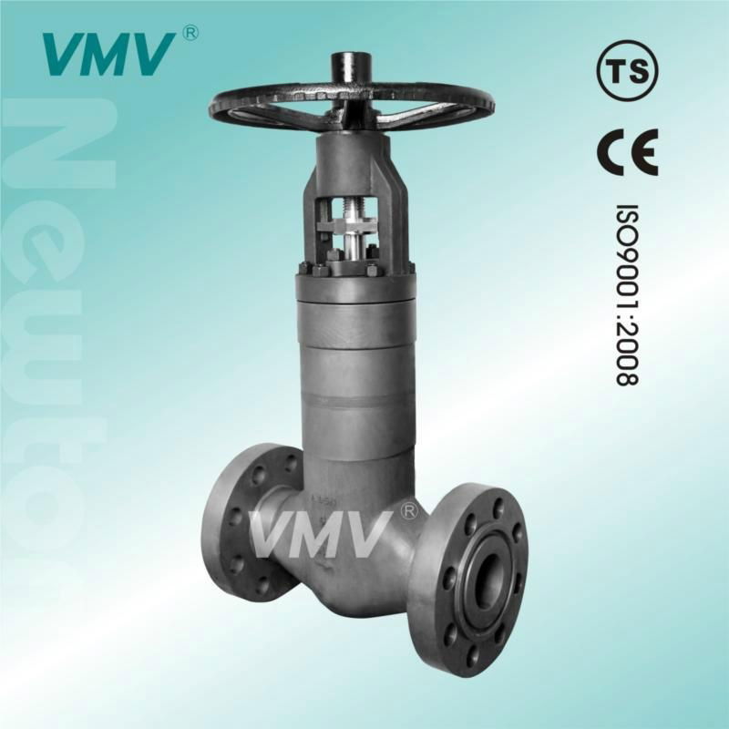 Self Sealing For High Pressure Bellows Globe Valve 