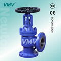 Angle Bellows Seal Globe Valve 