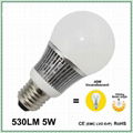 530lm 5W Samsung smd5630 LED bulb 1