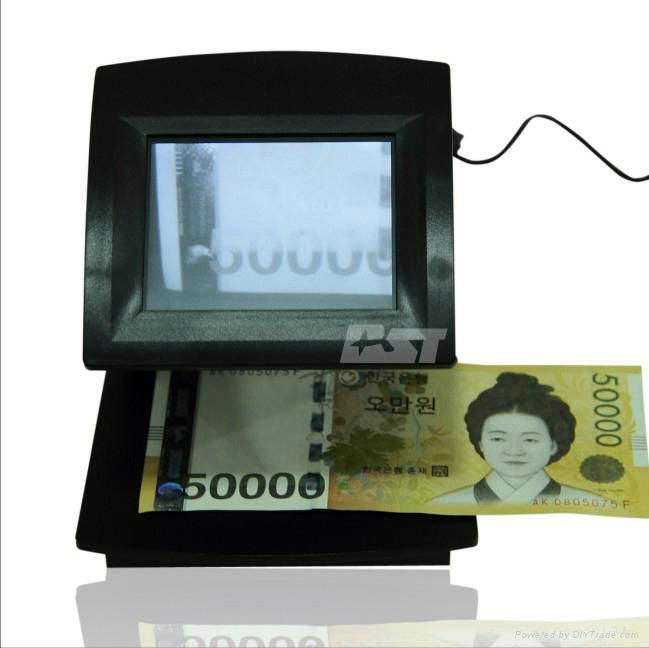 Professional LCD Infrared Money Detector 4