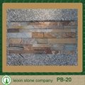 rusty color natural decorative wall slate stone 3
