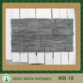 Black slate stacked culture stone 4