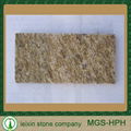 yellow color mushroom quartz stone for wall cladding 4