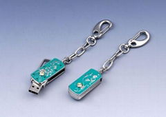 swivel jewelry usb flash drive