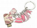 Bag shape usb flash memory with keychain 4