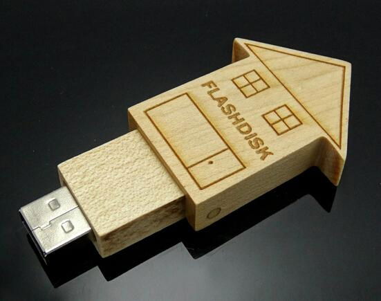 Wooden bamboo usb flash drive 2