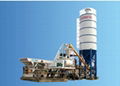 latest HZS 35 concrete mixing plant