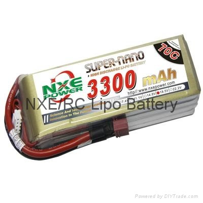 NXE Power softcase 3300~4200 rc lipo battery for RC plane/helicopter/multicopter