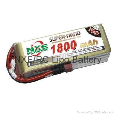 NXE Power softcase 3300~4200 rc lipo battery for RC plane/helicopter/multicopter 2