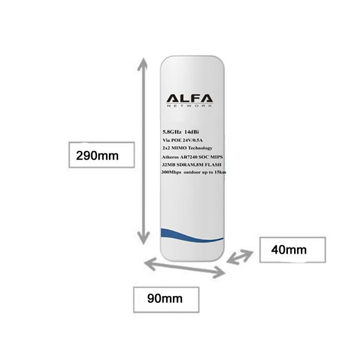 ALFA Network 802.11an Long-Range Outdoor AP/CPE 5