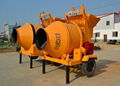 JZC350 power-driven self-fall concrete mixer machine