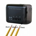 Electric electronic pencil sharpener with USB adapter 3