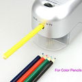 Heavy Duty Electric Crayon Pencil Sharpener with Receptacle