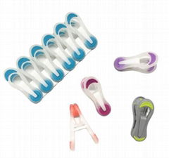 12PK PLASTIC CLIPS