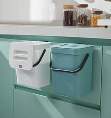 5L Trash Bin With Hook And Adhesive Buckle