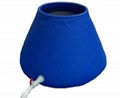 PVC portable and foldable onion shape water tank 1