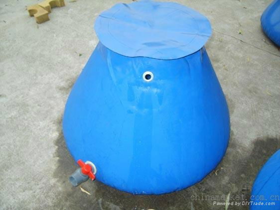 PVC portable open onion shape water tank 3