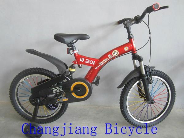 beautiful and quality children bicycle with suspensions 2