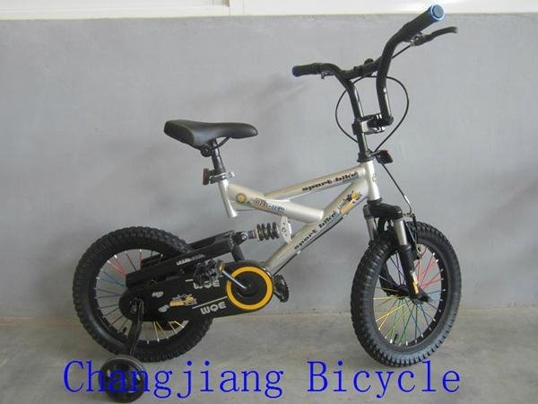 fashion new model children's bmx bike with suspension and V-brake