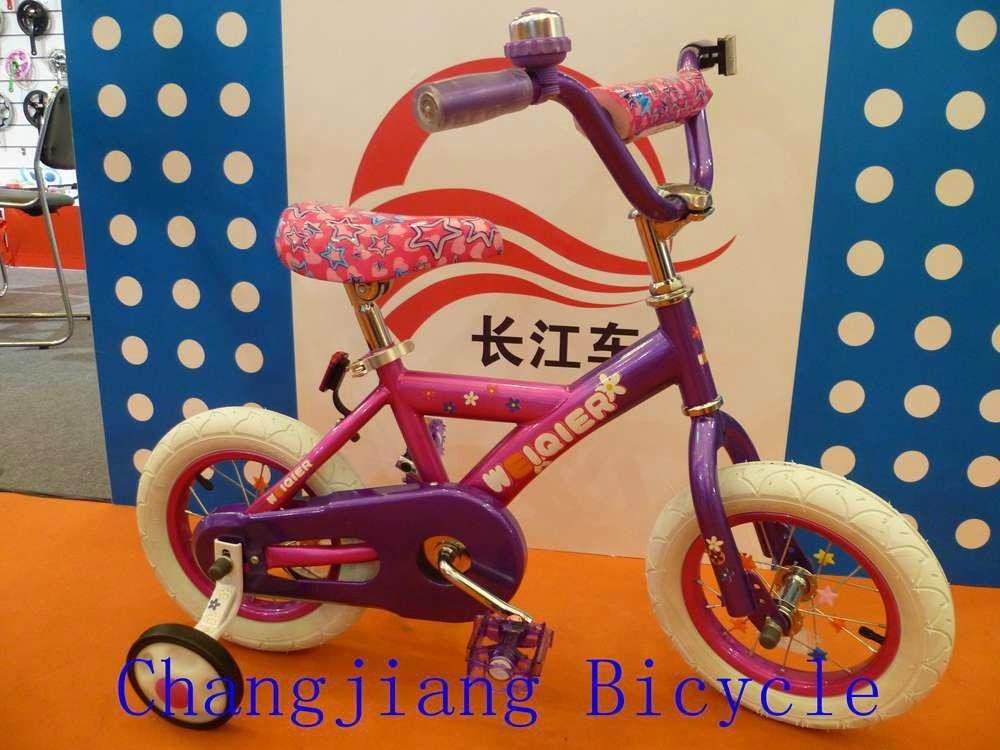 simple specification flower bike for baby girls