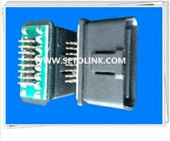 AUTO 16 PIN MALE OBD CONNECTOR PCB BOARD