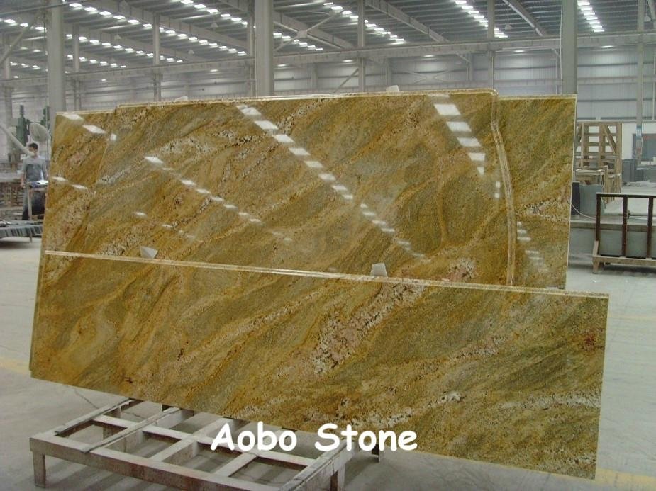 Imperial Gold Countertop Polished Finished Chinese Manufacturer