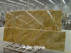 Imperial Gold countertop polished finished Chinese manufacturer