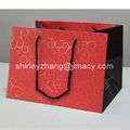 Gift Paper Bag for Daily Use and Add Promotion, Made of White Card Paper  3