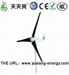 Horizontal axis wind generator