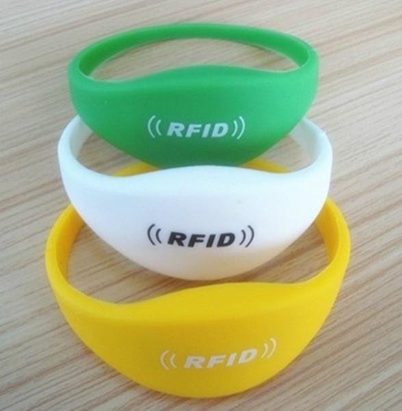 Ntag203 NFC silicone rfid bracelet 2
