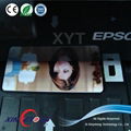 Printable Blank Inkjet PVC card for Epson l800 printer and Canon printer 1