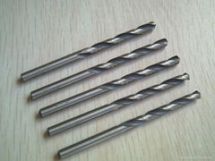 Tungsten carbide twist drill bits